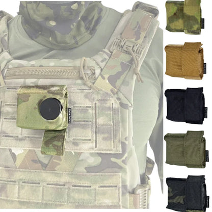 Tactical Style Chest Molle Mounted Action Camera Bag Specifically Designed  Molle Vest Backpack For DJI Action GoPro Pouch