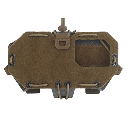 MOLLE Map Navigation Mount Tactical Phone Case H Style Smartphone Admin Panel for Airsoft Hunting Vest Plate Carrier Accessories