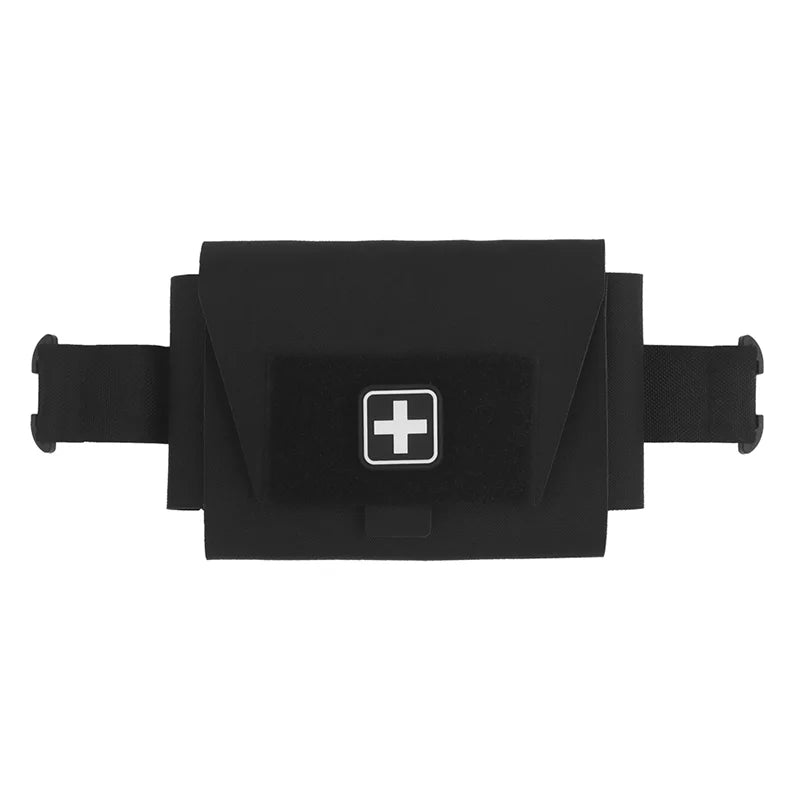 Compact Camo MOLLE First Aid Kit Quick Detach Pull Handle Lightweight Emergency Medical Pouch for Outdoor Survival Essentials