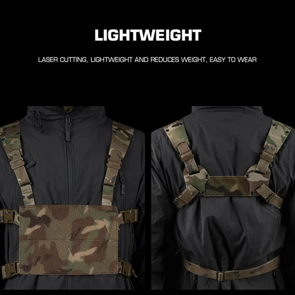 Tactical FC Chest Rig V2 Lightweight Front Flaps MAG Adapter System Assault Training Vest Outdoor Hunting Airsoft Equitment