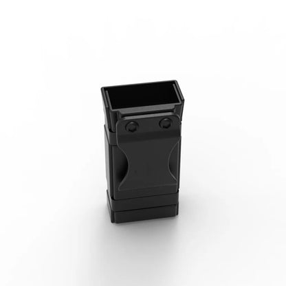 2pcs Ambidextrous Universal Mag Carrier IWB/OWB Magazine pouch 9mm  40/ 45ACP 380 Double Stack Right & Left  Ambidextrous Carry