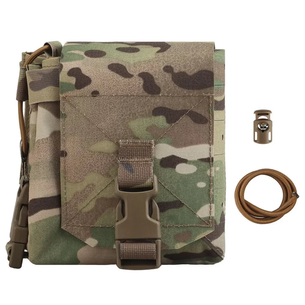 Tactical Frag Pouch Belt Storage Mutant Pouches 556 Mag MOLLE Multi-function Tool Bag Radios Water Bottles Bag Airsoft