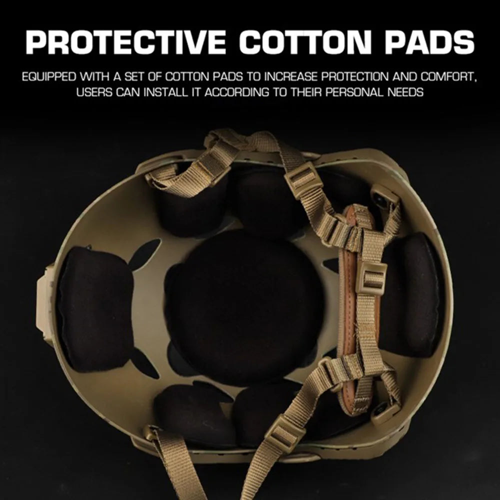 Tactical Helmet Simplified Version Ops-Core Fast SF Super High Cut Helmet Outdoor Cycling Paintball Protection Helmet