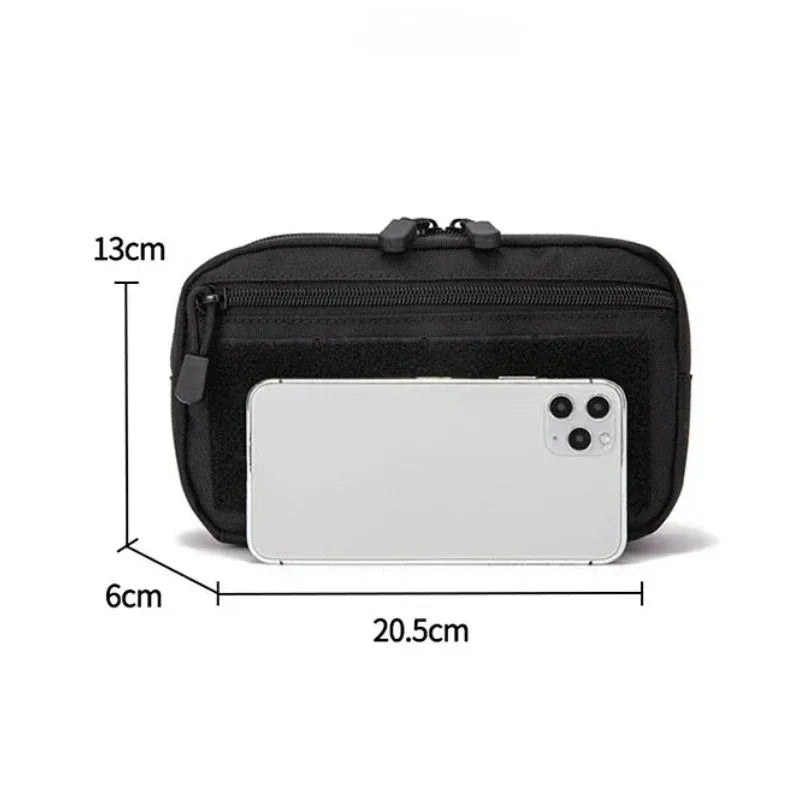 Tactical MOLLE Pouch EDC Utility Bag First Aid Kit Holder Outdoor Sports Waist Pack for Hunting Camping Emergency Gear