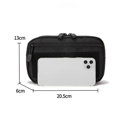 Tactical MOLLE Pouch EDC Utility Bag First Aid Kit Holder Outdoor Sports Waist Pack for Hunting Camping Emergency Gear