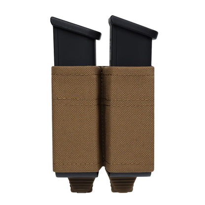 Ophidian MOLLE Mag Pouch FAST 9MM Single/Double Mag Bag Hunting CS Games Air soft Holder With Nylon Support Clip