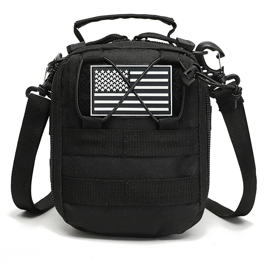 Outdoor cycling lightweight mini storage bag, universal single shoulder crossbody bag, hands-free cycling bag