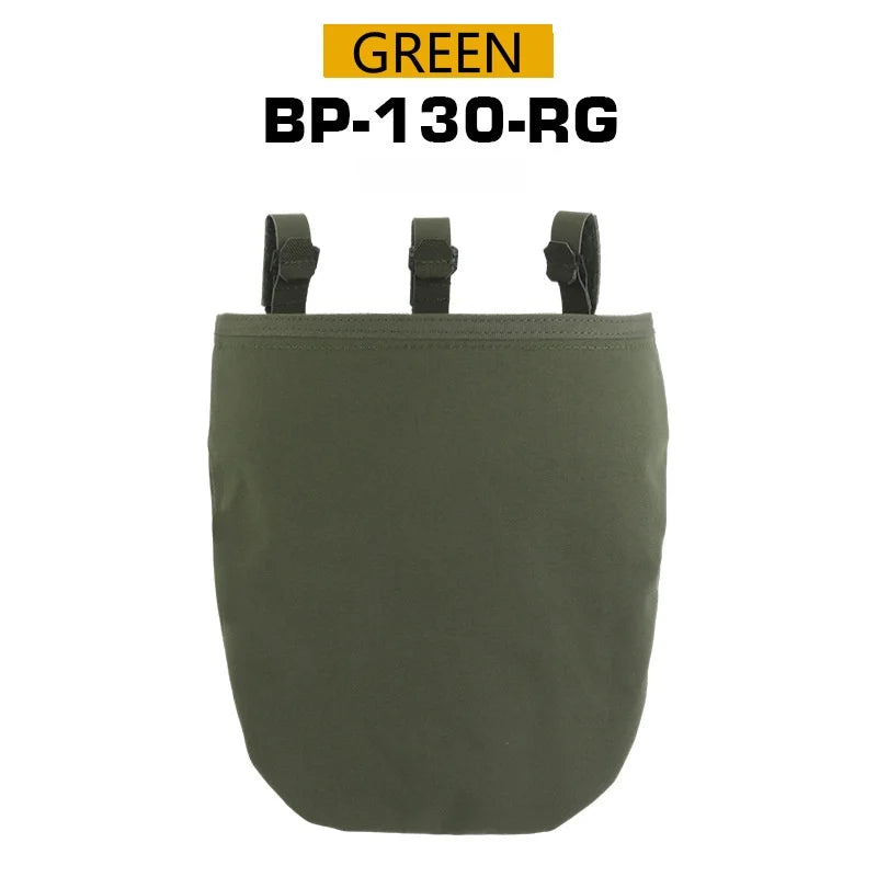 PHC Recovery Bag Foldable Utility Bag Duty Belt Mount MOLLE mounting Outdoor Equipment Accessories Waist magazine storage
