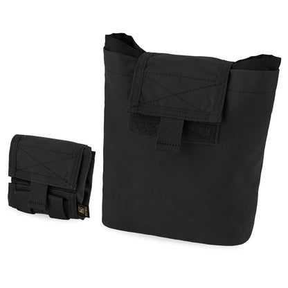KRYDEX Tactical Magazine Dump Pouch Molle Mag Recover Drop Pouch Recycling Bag Hunting Outdoor Hiking Storage Tool Bag