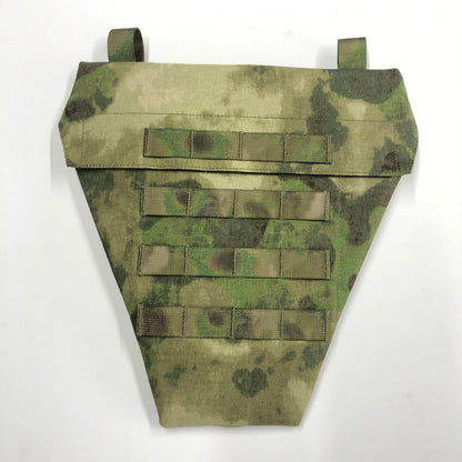 ATFG MC Camo LAP Panel 500D Delustered Nylon Tactical Groin Protection MV Lower Abdomen Platform Pouch Molle LAP Groin Bag