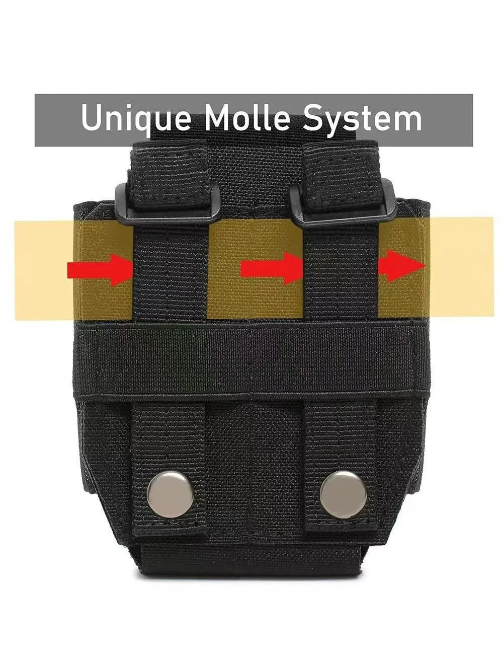 Molle Handcuffs Pouch Shackles Holder Case Quick Draw Universal Handcuff Holster Standard Chain Cuffs Cover Belt Pouch
