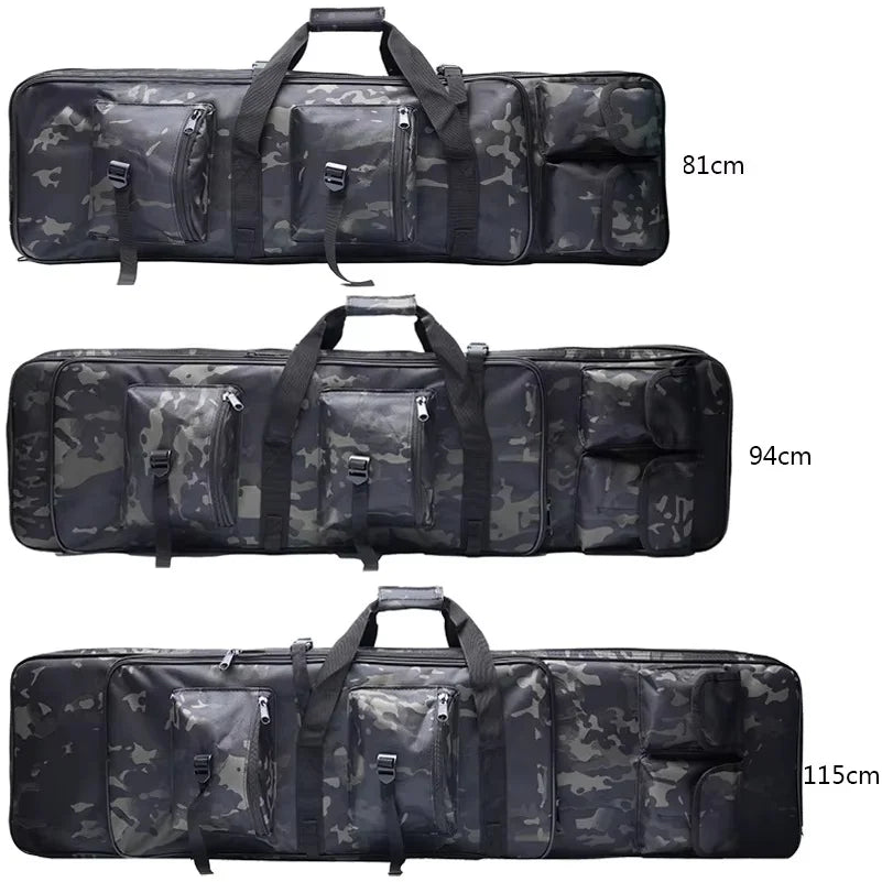Men's Outdoor Sports Shooting Backpack Tactical Gun Bag Hunting Accessories Airsoft Gun Bag Nylon Camping Fishing Bag