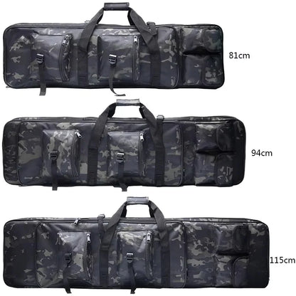 Men's Outdoor Sports Shooting Backpack Tactical Gun Bag Hunting Accessories Airsoft Gun Bag Nylon Camping Fishing Bag