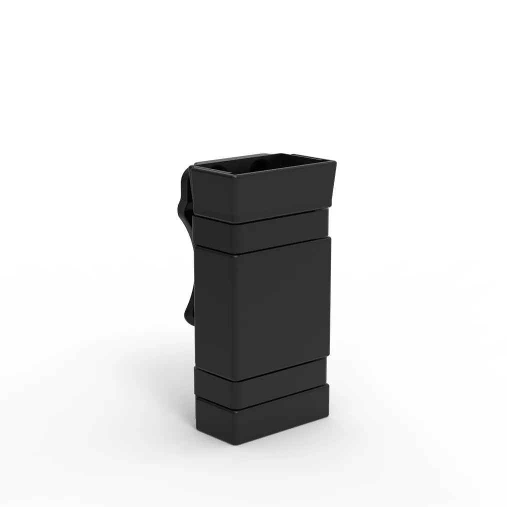 2pcs Ambidextrous Universal Mag Carrier IWB/OWB Magazine pouch 9mm  40/ 45ACP 380 Double Stack Right & Left  Ambidextrous Carry