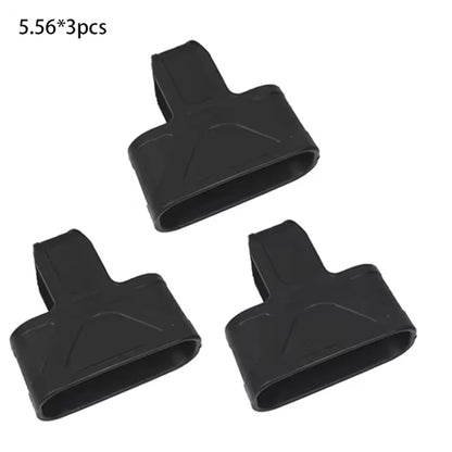 3pcs Tactical Fast Mag Pull Rubber Cage Loops 9mm 5.56 7.62 For Shooting Hunting Paintball Airsoft M4 M16 AK Magazine Assist