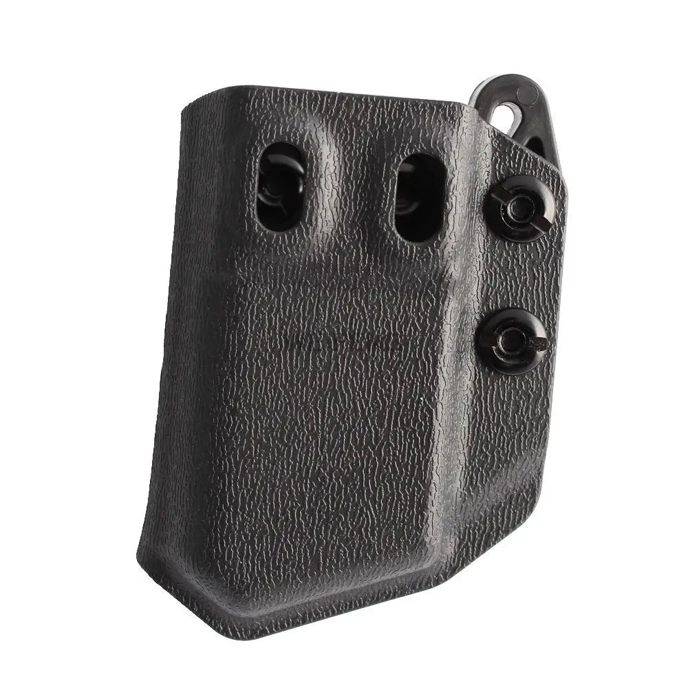 IWB/OWB Magazine Pouch 9mm/.40 Double Stack Magazine Case for G CZ S&W H&K P365 Hunting Mag Pouch for Right Left
