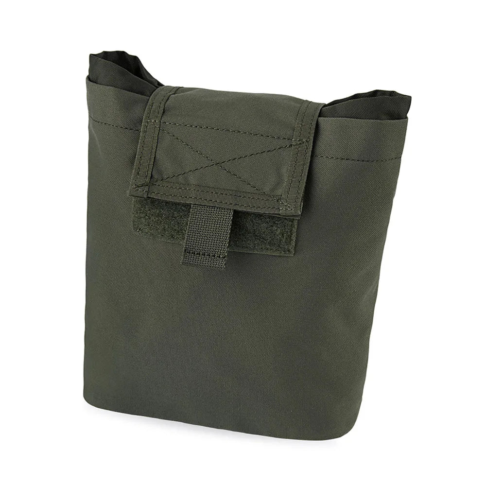 KRYDEX Tactical Dump Pouch Foldable Recycling Bag MOLLE Roll-up Drop Pouch Hunting Waist Utility Tool Bag