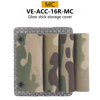 Outdoor Camping Survival Rescue Fluorescent Stick Storage Cover Outdoor Equipment Accessories Mounting MOLLE System