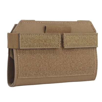 MOLLE Front Panel Phone Navigation Pouch Utility Organizer Phone Pouch for Outdoor Airsoft Vest Gear Essentials