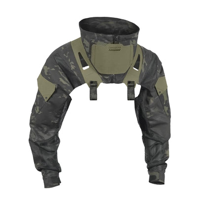 Tactical Combat Uniform Long Sleeve Clothing Hunting Accessories  Breathable Comfortable Compatible Tactical Chest Rig