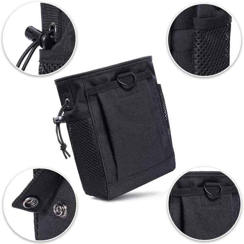 New Outdoor 3-5L Molle Nylon Dump Drop Pouch Recycle Waist Pack Bags Ammo Recycle Bag Hiking Hunting Accessories Bag﻿