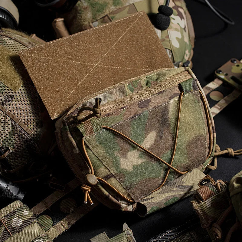 Vest hanging bag, outdoor multifunctional EDC bag, Molle system packaging accessory bag