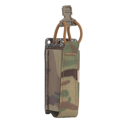 Tactical 9mm Magazine Pouch Elastic Single Pistol Mag Pouch Quick Release for G17 19 M9 SIG P226 Universal Pistol Mag Holder