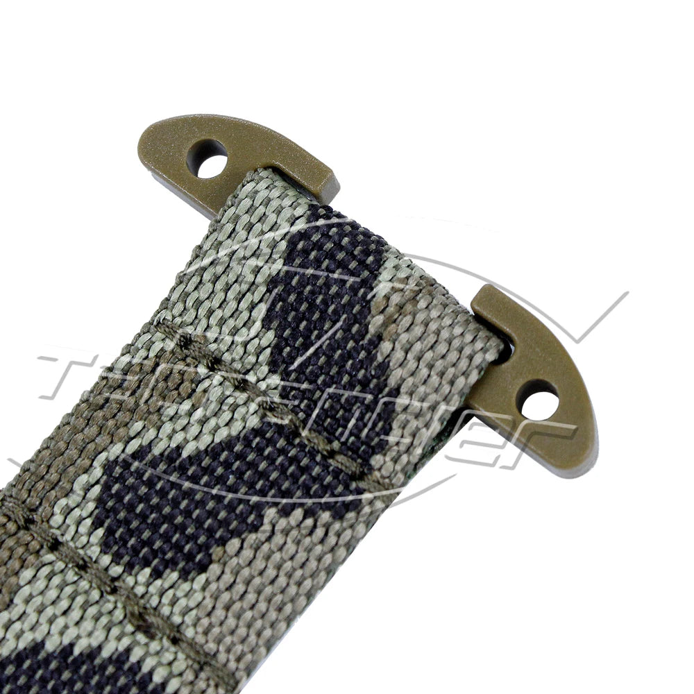 Tactical Molle Clip Swivel Triangle Plastic Snap Hook Tee Mount Hanging Carabiner Glove Holder Battle Belt Hunting Accessories