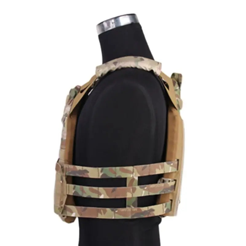 Emersongear Hunting Vest Assault Jum Plate Carrier Dummy Guard Body Armor Combat Hiking Camping Nylon Sports Outdoor