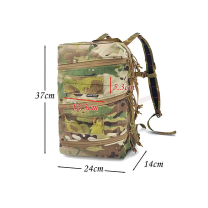SS Style DELTA Bag Tactical Medical Backpack Compact Assault Bag for Camping Hiking Travel