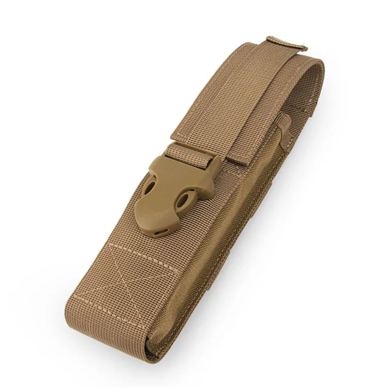 MOLLE Flashlight Holder Pouch Waist EDC Carrier for V1C0 MP5 Torches Multi Tool Storage Outdoor Camping Hiking Accessories