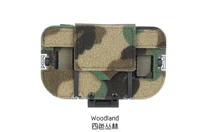 Tactical Hunting Vest Chest Molle Bag Mobile Phone Bracket Pouch