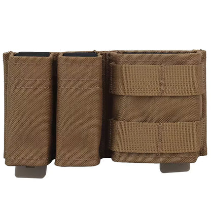 5.56mm Mag Pouch 9mm Mag Pouch Molle Tool Bag Short MAG Bag MOLLE M4 G17 AR15 Airsoft Belt Vest Gear Strap Maclice Clip