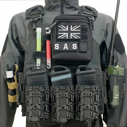 Airsoft Call of Duty 19 Cosplay Night Raid Ghost Tactical Full Set of Equipment, Ghost Tactical Mask Tactical Vest & Hemlet Set