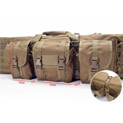 93CM/108CM/118CM/142CM Outdoor Hunting Gun Set Backpack Double Rifle Holster Equipment Camouflage Bag Large Capacity Backpack
