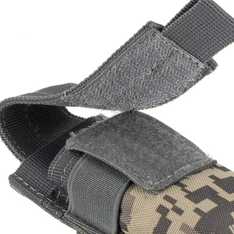 Flashlight Protective Case | MOLLE Attachment Durable Pouch | For Hunting Storage Accessories