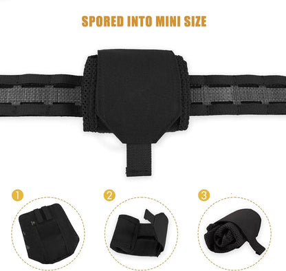 Tactical Pouch Dump Pouch Molle Net Recovery Pocket Charger Foldable for Belt Vest Tactical Backpack