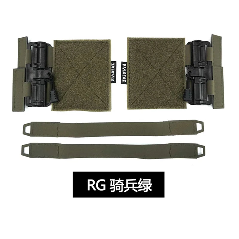 Tactical Vest Universal MOLLE Quick Release Buckle Set Cummerbund Adapter for JPC CPC AVS 6094 420 Vest