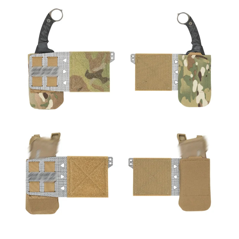 Field Product - SC Side Bag Expansion, Built-In Knife Bag, Radio Bag