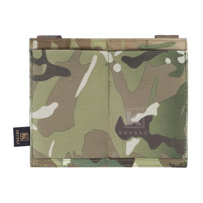 KRYDEX Fast Draw Tactical Elastic Magazine Pouch Single Double Triple 5.56 .223 M4 M16 Mag Pouch Molle Carrier Hunting Accessory