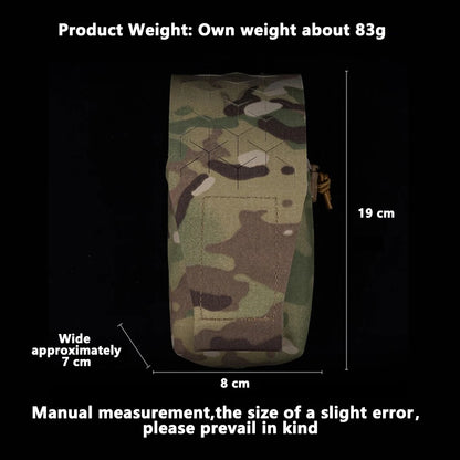 Multi-Purpose SPUD Pouch Soft Gun Adjust Elastic Rope 762 556 Magazine Stand Radio GP Bag Fit Tactical Belt,MOLLE Vest,Chest Rig