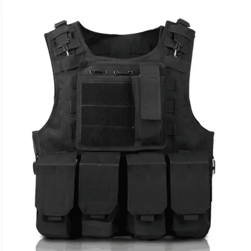 Hunting Tactical Vest Gear Molle Hiking Protection Plate Carrier Tactics Vest Outdoor Clothing Training Motorcycle Cycling Vests