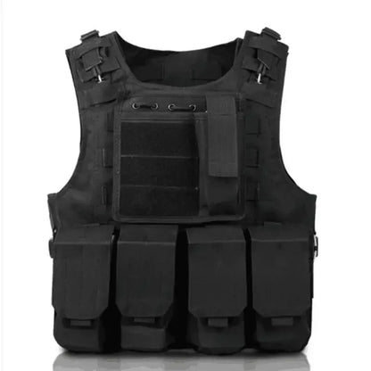 Hunting Tactical Vest Gear Molle Hiking Protection Plate Carrier Tactics Vest Outdoor Clothing Training Motorcycle Cycling Vests