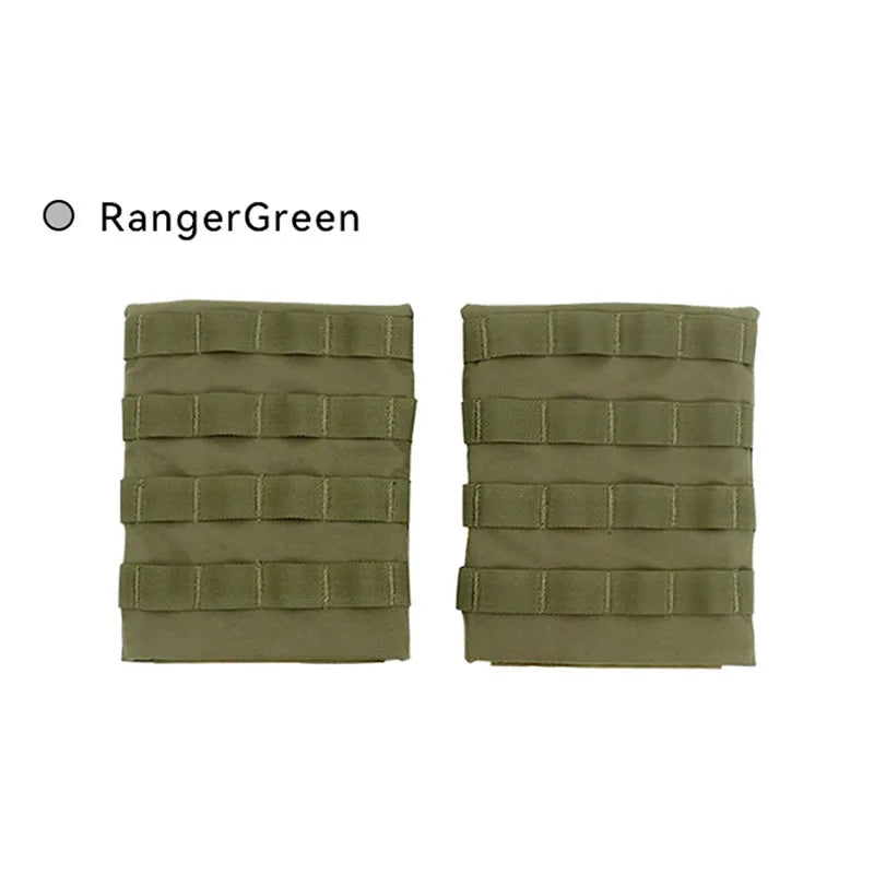 1 Pair Outdoor Tactical Vest AVS065 Vest Side Surround Molle Side Plate Panel Pouch Bag
