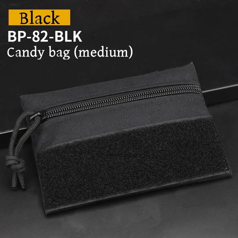 New Outdoor Micro Candy Pouch With Hook&Loop MK3 MK4 Vest Chest Rig Camouflage Portable Storage Camping  Accessories