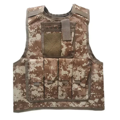 Tactical Kids Airsoft Vest Children Combat Outdoor CS Vests Paintball Camouflage Waistcoat Shooting Protect Gear Sniper Uniform