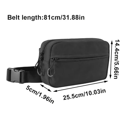 Gun Bag Concealed Carry Waist Bag Tactical Fanny Pack With Holster Pistol Pouch Crossbody EDC Handgun Bag For Hunting Hiking