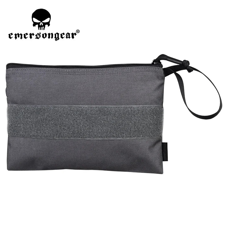 Emersongear Tactical 10x7" File Pocket Bag EDC Pouch Loop Hoop Airsoft Hunting Outdoor Sports Hiking Business Camping Combat