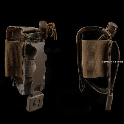 M67 Grenade Pouch Rgd-5 Storage Bag Tactical Plate Carrier Molle Equipment Mini Elastic Fixed Pocket Grenade Holder Tool Bag