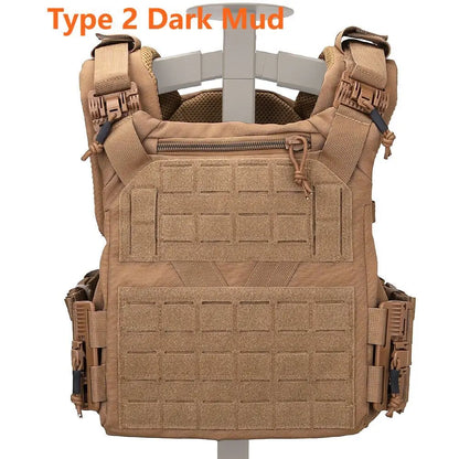 Tactical Vest Plate Carrier 3.0 Mesh Comfortable Quick Release on/off Hunting Cummerbund Fast Adjust Multi-size Airsoft Gear